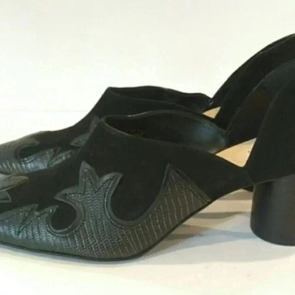 Zara | Cowboy Heeled Shoes - Picture 1 of 10